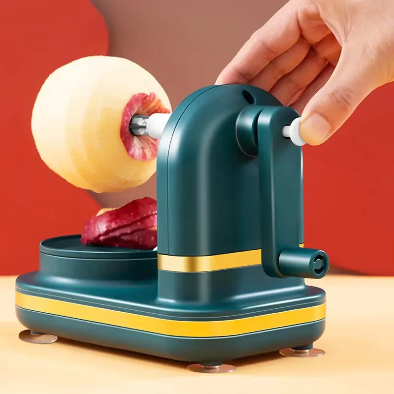 Apple peeler in Dark Green